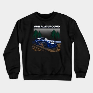 Subie Impreza Mud attack Crewneck Sweatshirt